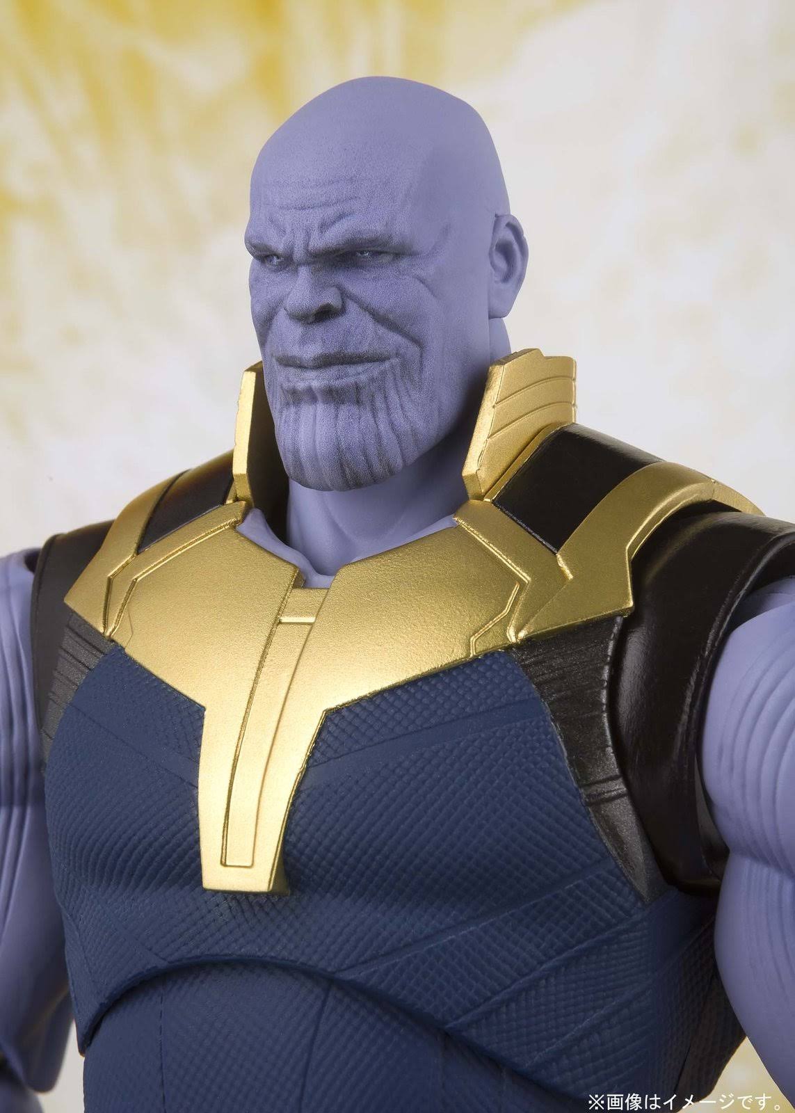 S.H. Figuarts Thanos Action Figure Avengers Infinity War Bandai Tamashii Nation