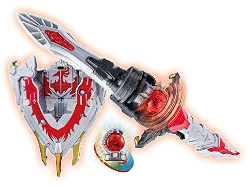 Bandai Kyuranger DX Ho-Oh Blade & Hooh Shield with Houou Kyutama New