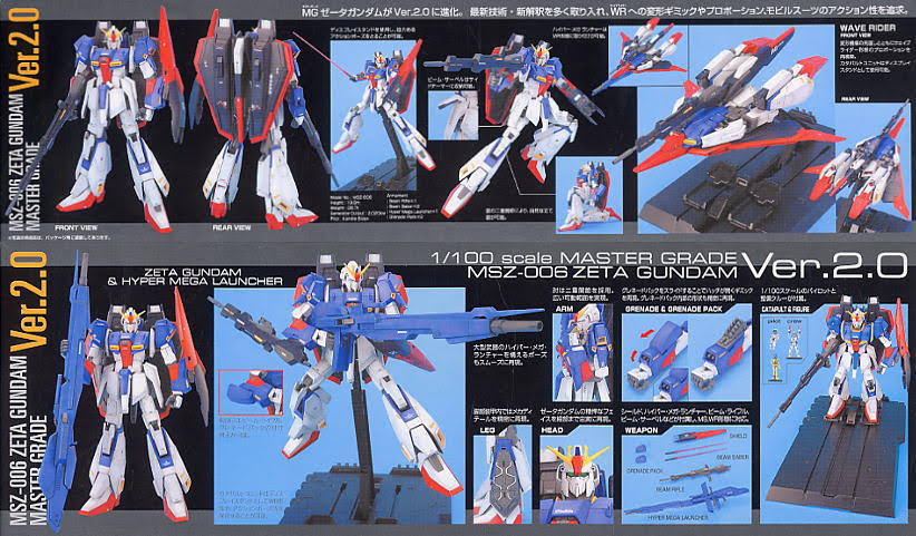 mg Zeta Gundam Ver. 2.0
