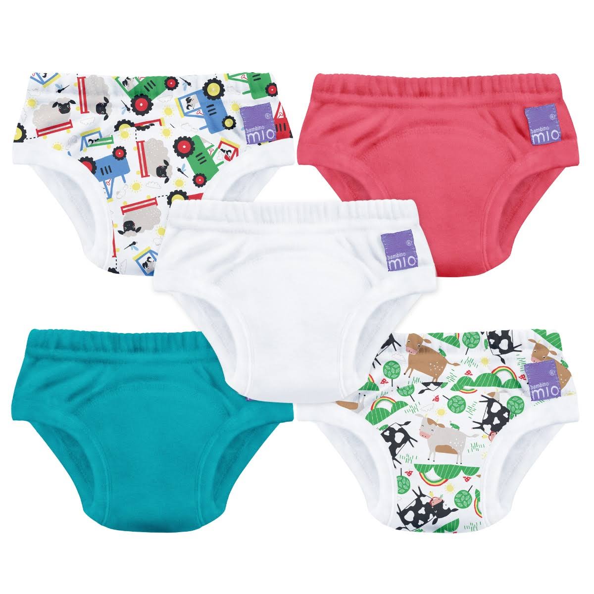 Bambino Mio Potty Training Pants, 5 Pack, Dino / 3+ Years