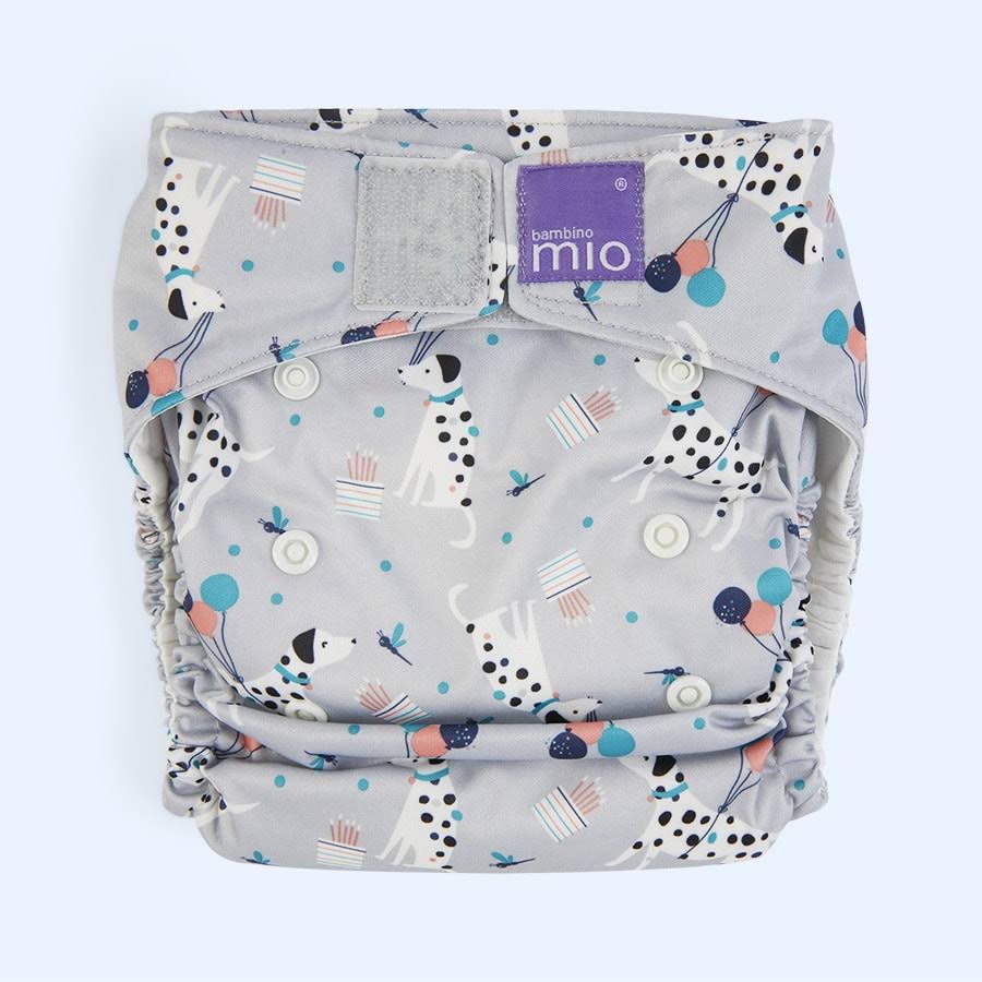 Bambino Mio, miosolo Classic All-in-One Cloth Diaper, Puppy Party