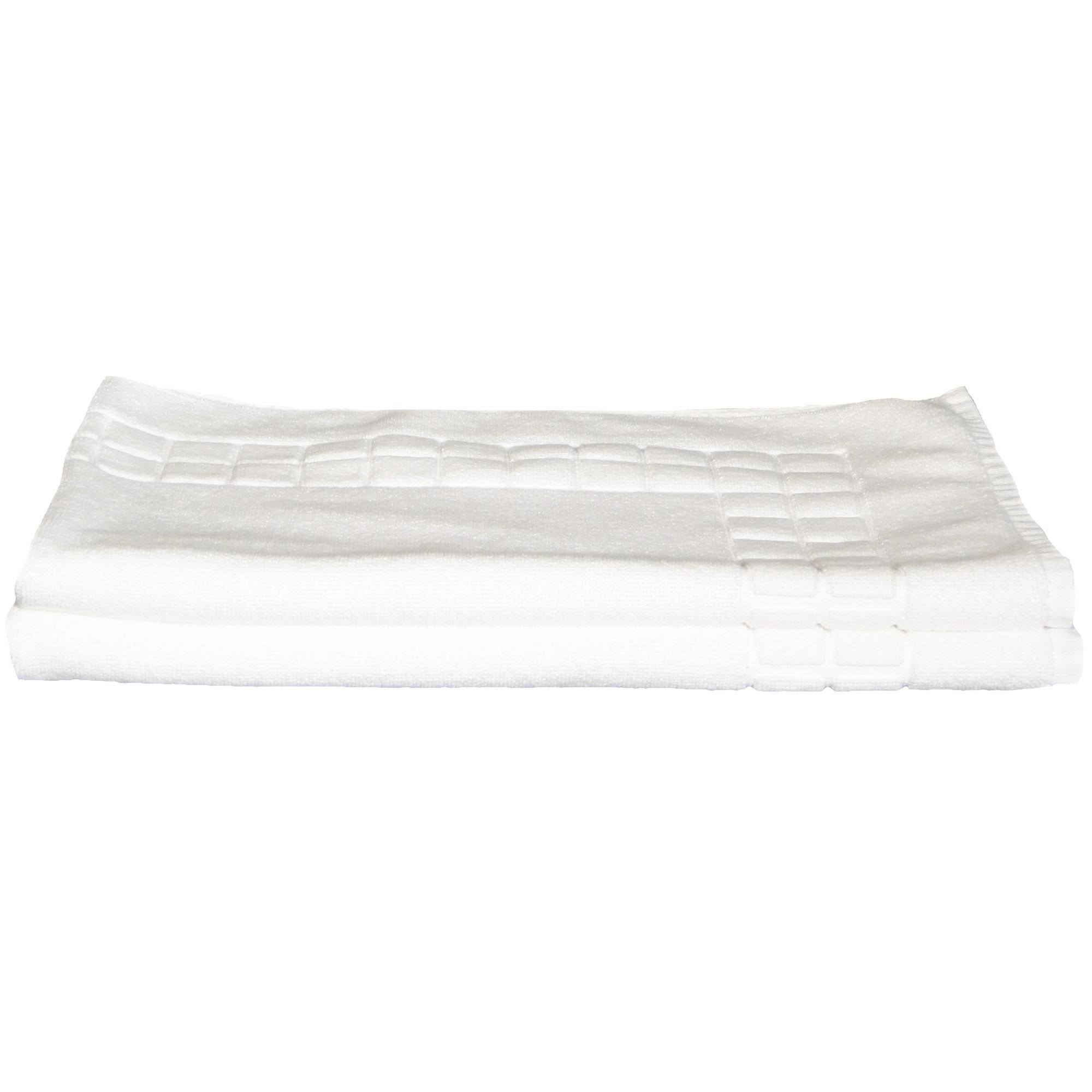 Baltic Linen Chelsea Heavyweight Bath Towels, 3pk, White