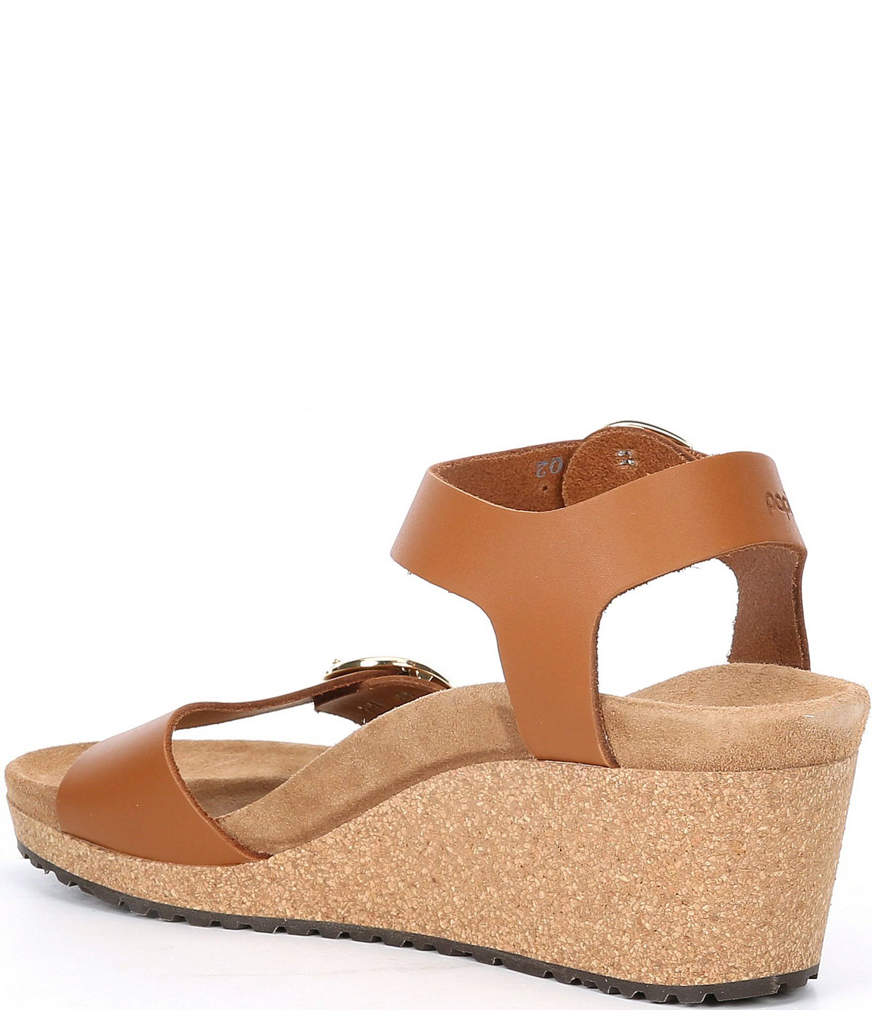 Birkenstock Soley Sandal - Women's 36 Leather/Black Narrow