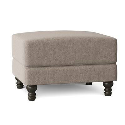 Birch Lane Montgomery 31x22 Rectangle Standard Ottoman Body Fabric: Max Stone