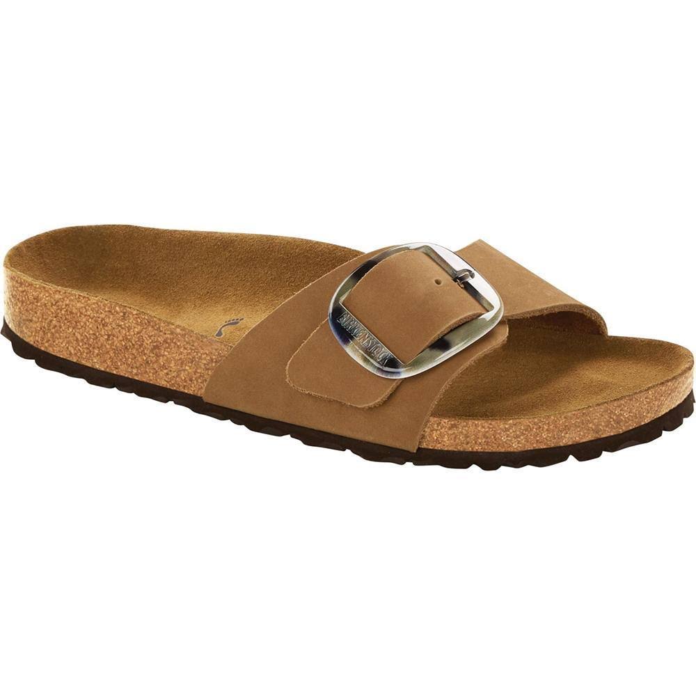 Birkenstock Madrid Big Buckle Mud Green Nubuck / 39 / Narrow