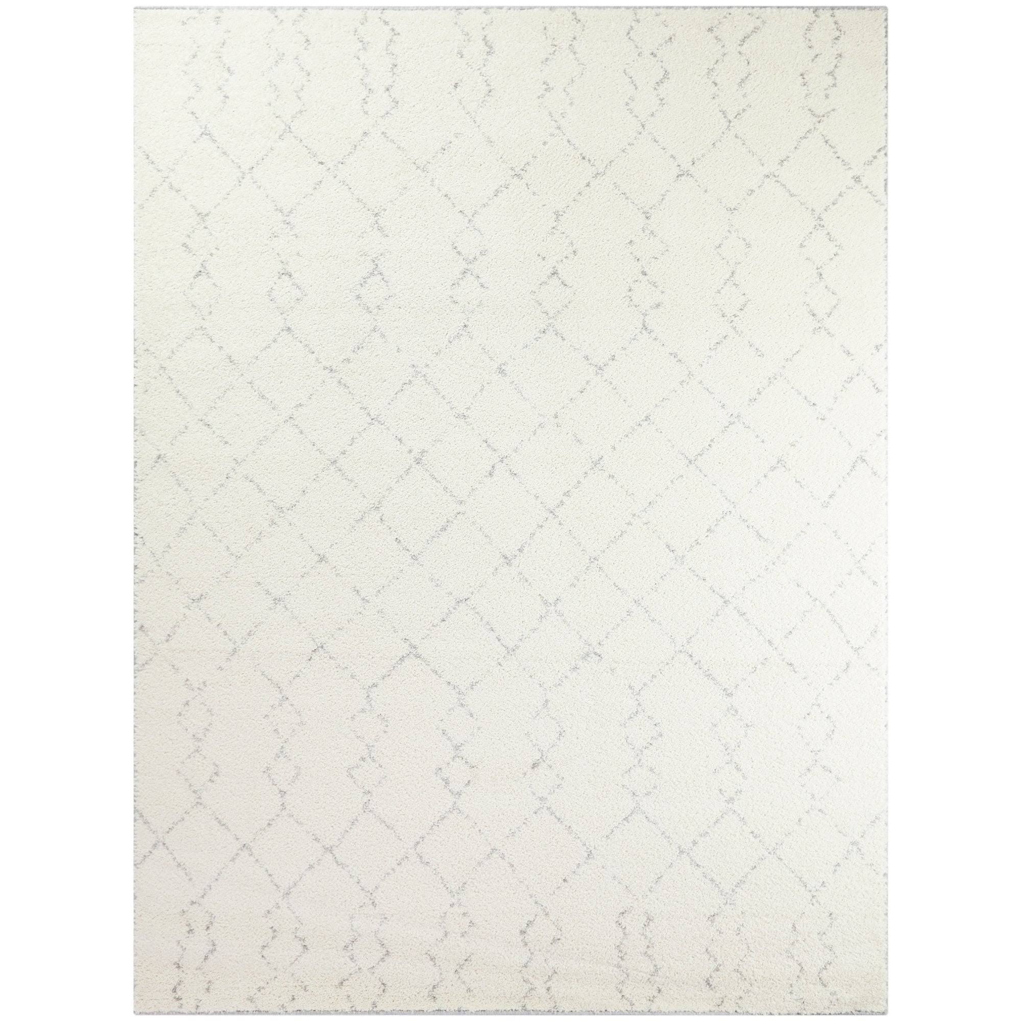 Reeves Moroccan Trellis Area Rug - 2&2x22 x 7& Runner - Ivory