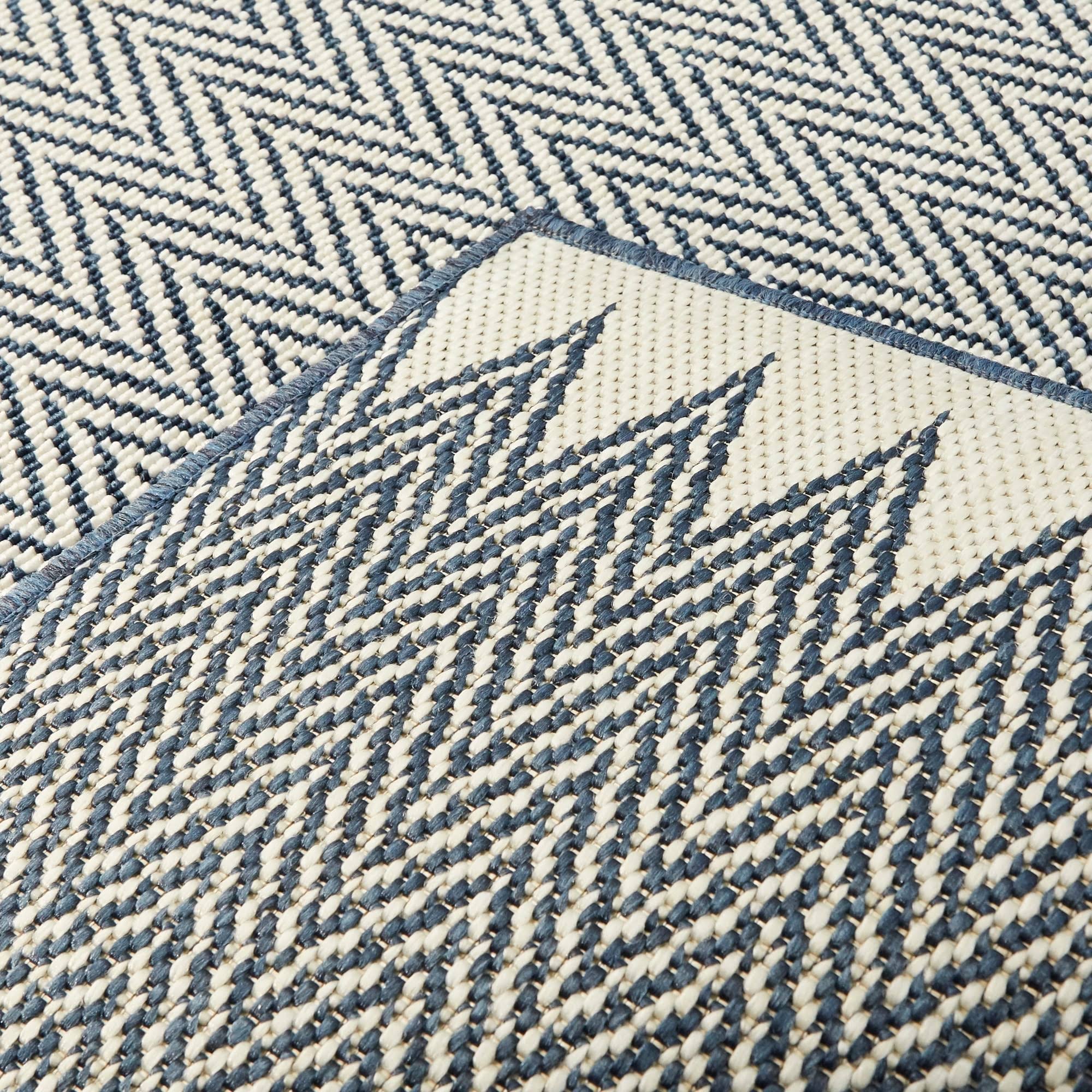 BALTA Pearson Grey 5 ft. x 7 ft. Chevron Indoor/Outdoor Area Rug