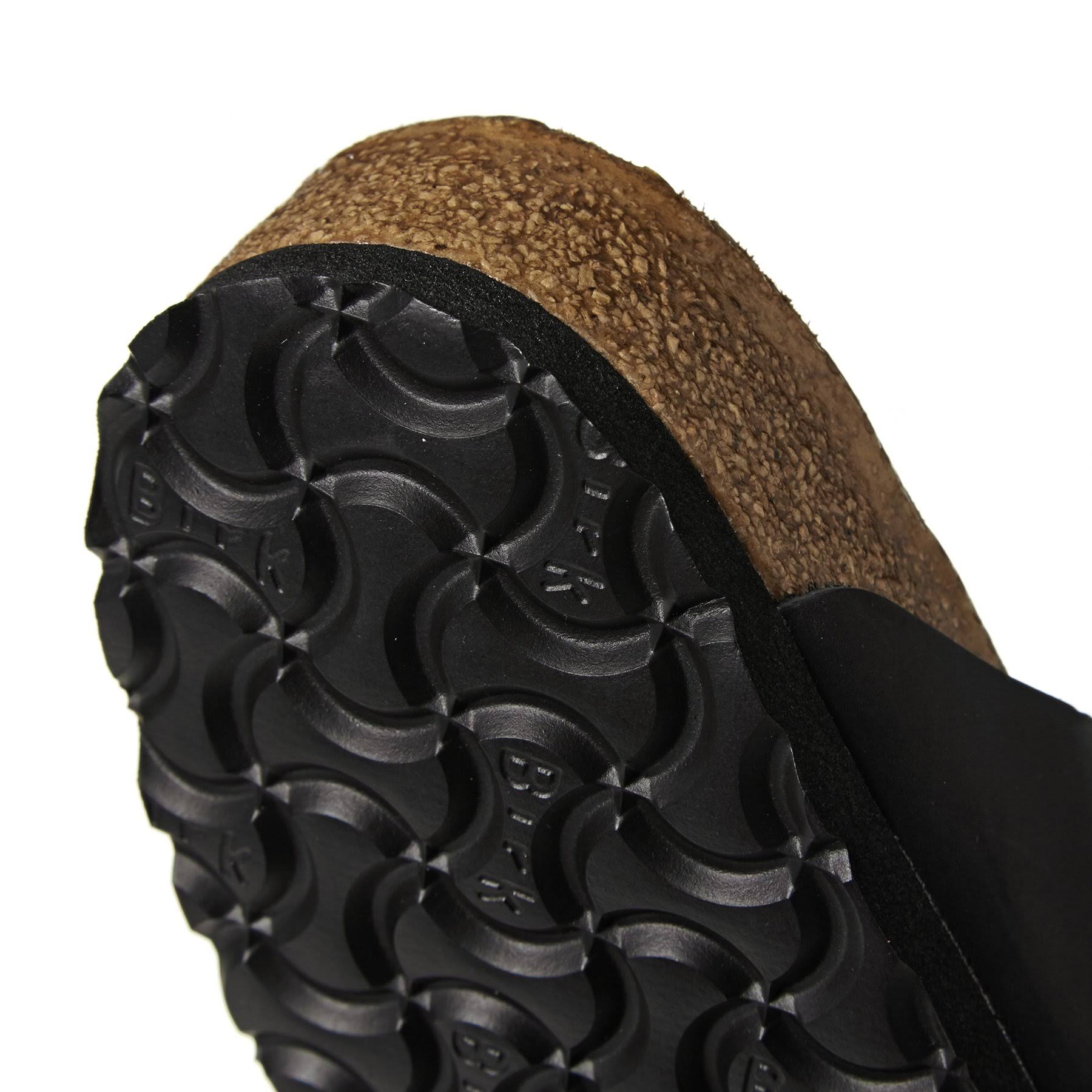 Birkenstock Arizona Oiled Leather Soft Footbed Sandals - Black