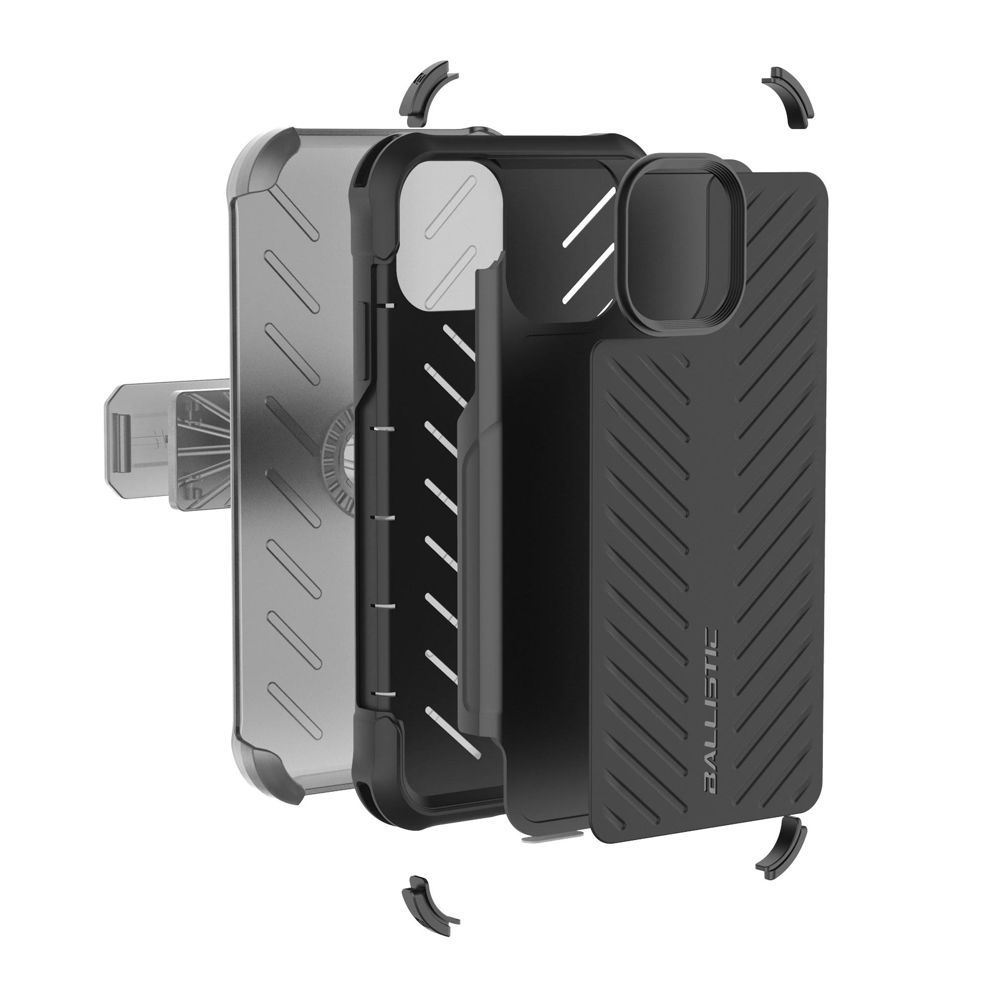 Ballistic Tough Jacket Maxx Series Holster Case for iPhone 11 Pro 5.8 Black