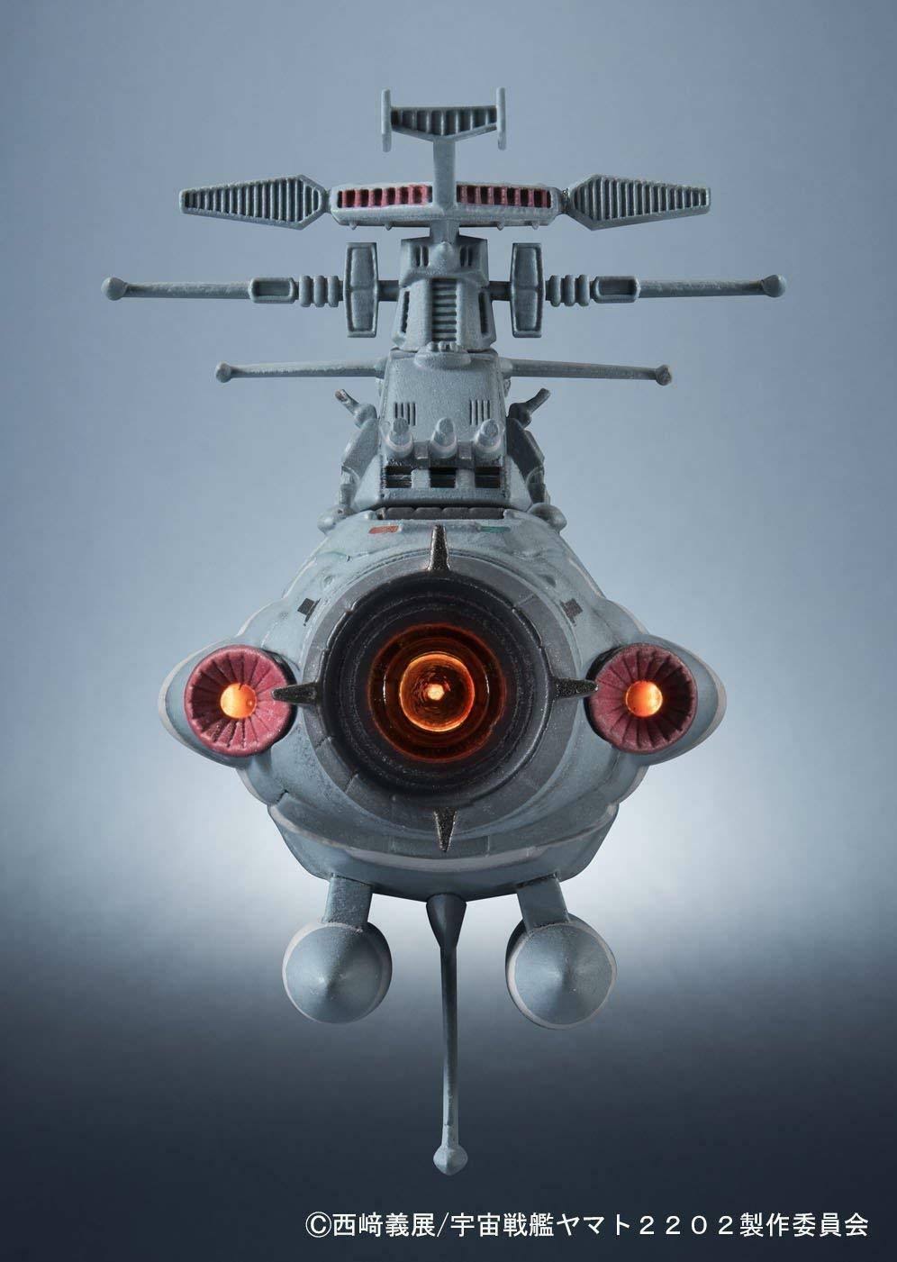 Kikan Taizen 1/2000 Scale Space Battleship Yamato 2202 U.N.C.F. D-1 Ship Set