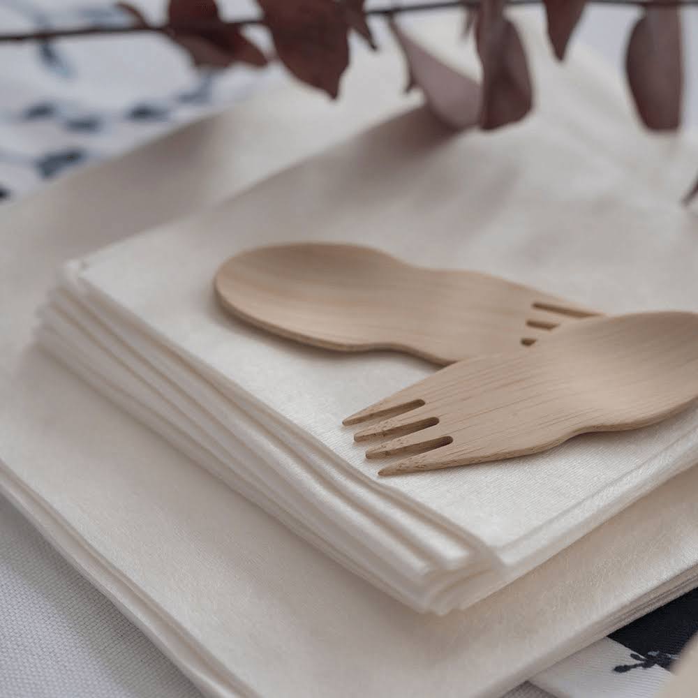Bambu Veneerware 3.5x22 Bamboo Spork, 250/CS
