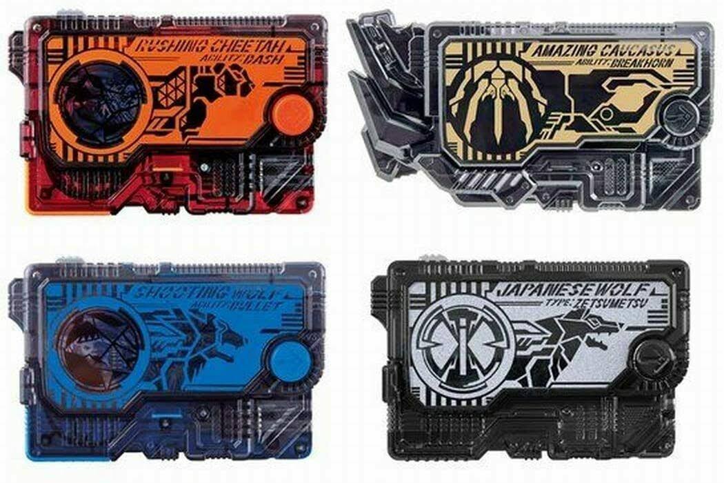 Bandai Kamen Rider Zero-One DX Memorial Progrise Key Set Side A.I.M.S.and Zaia