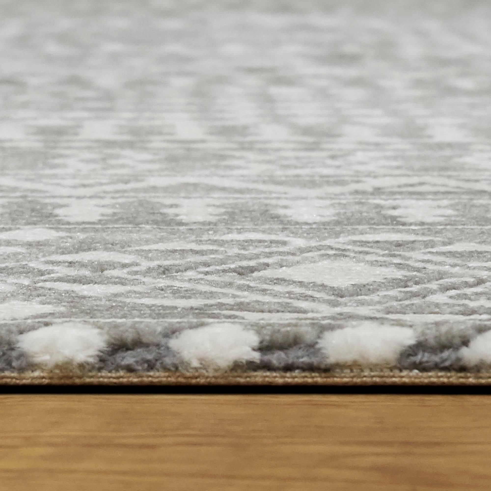 Rico Transitional Southwestern Area Rug - 7&10x22 x 10& - Charcoal Grey