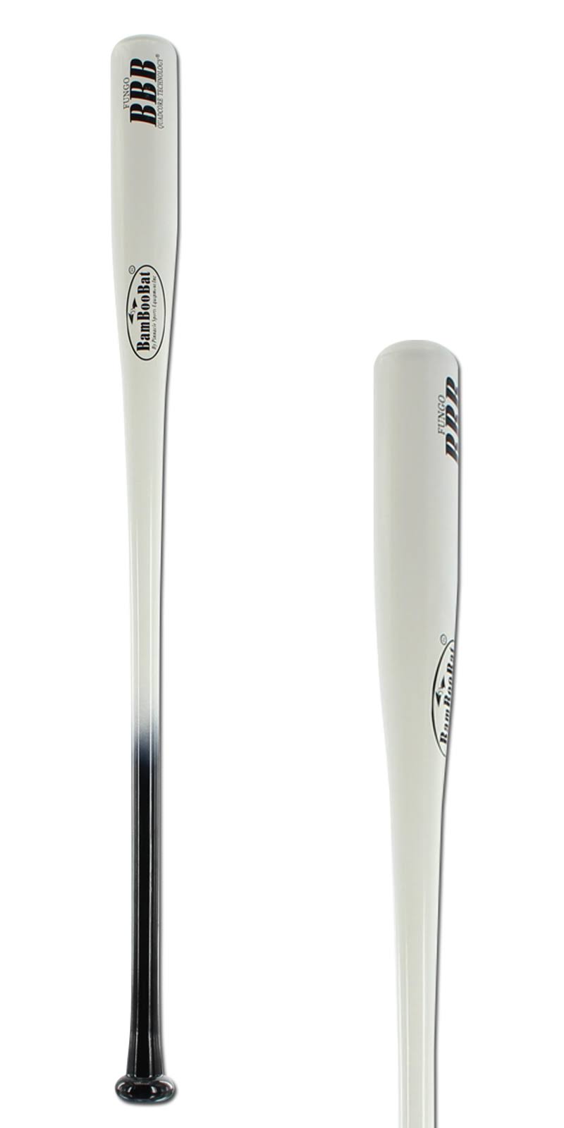 BamBooBat HBBW34 Bamboo Fungo Wood Baseball Bat, 34x22