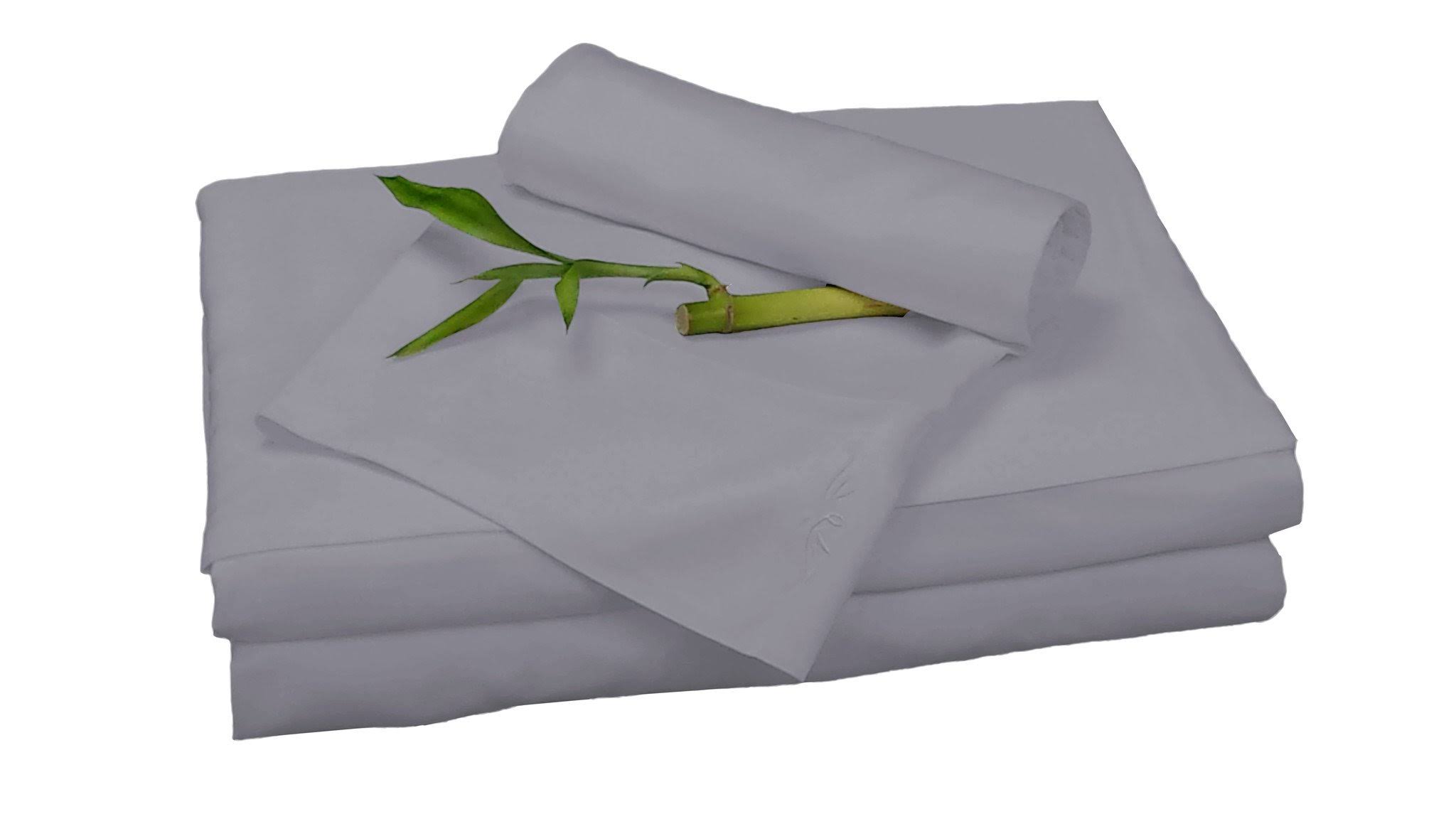 BedVoyage Bamboo Sheet Set (platinum - Split King)
