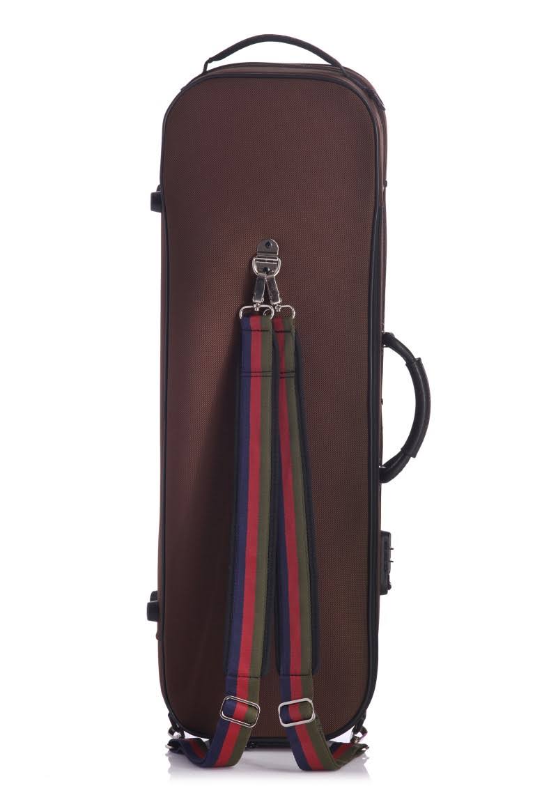 BAM St. Germain Oblong Violin Case Chocolate