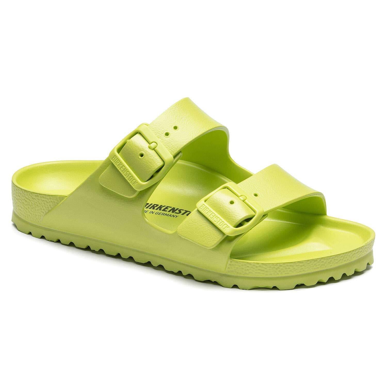 Birkenstock Women's Arizona Essentials EVA Sandals, Active Lime, Size: 7