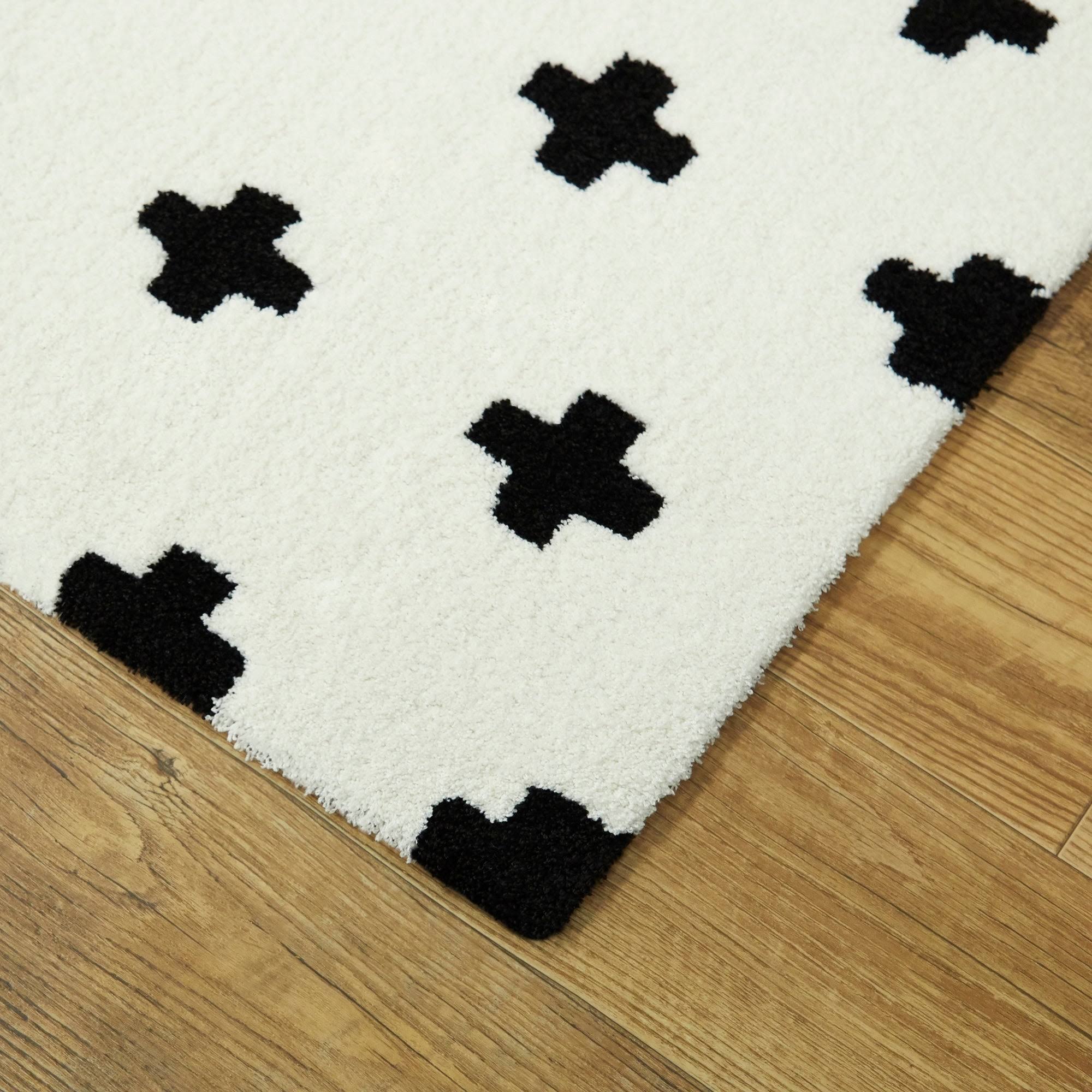 Balta Super Soft Plus Small Black 5 ft. x 7 ft. Area Rug
