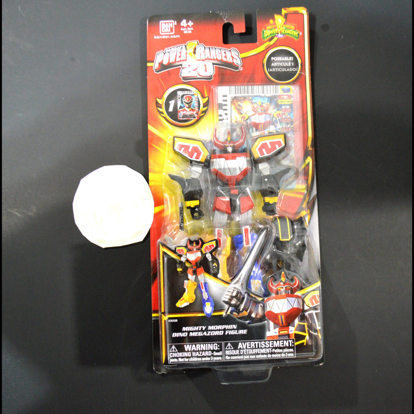 Power Rangers Megazord Figure - Mighty Morphin Dino