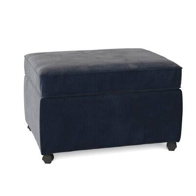 Birch Lane Manning 28x22 Rectangle Standard Ottoman Body Fabric: Empire Indigo