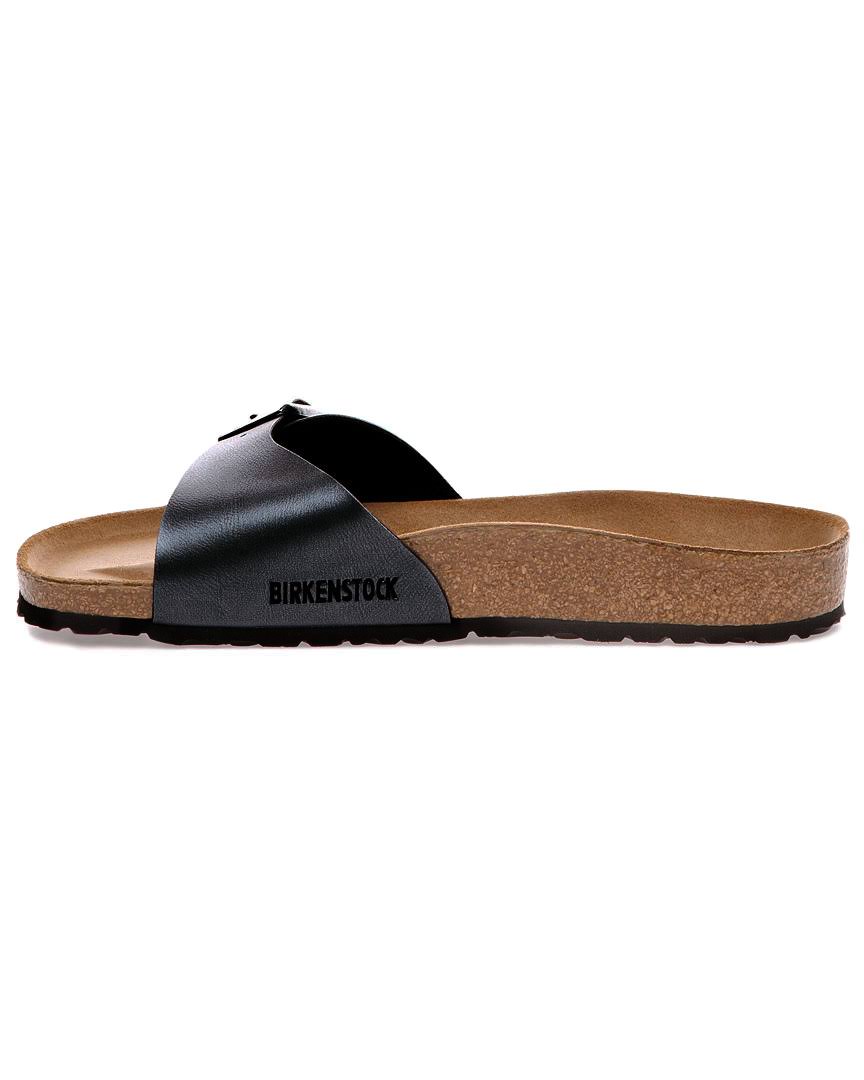 Birkenstock Women's Madrid Birko-Flor, Size: 38 N, Black