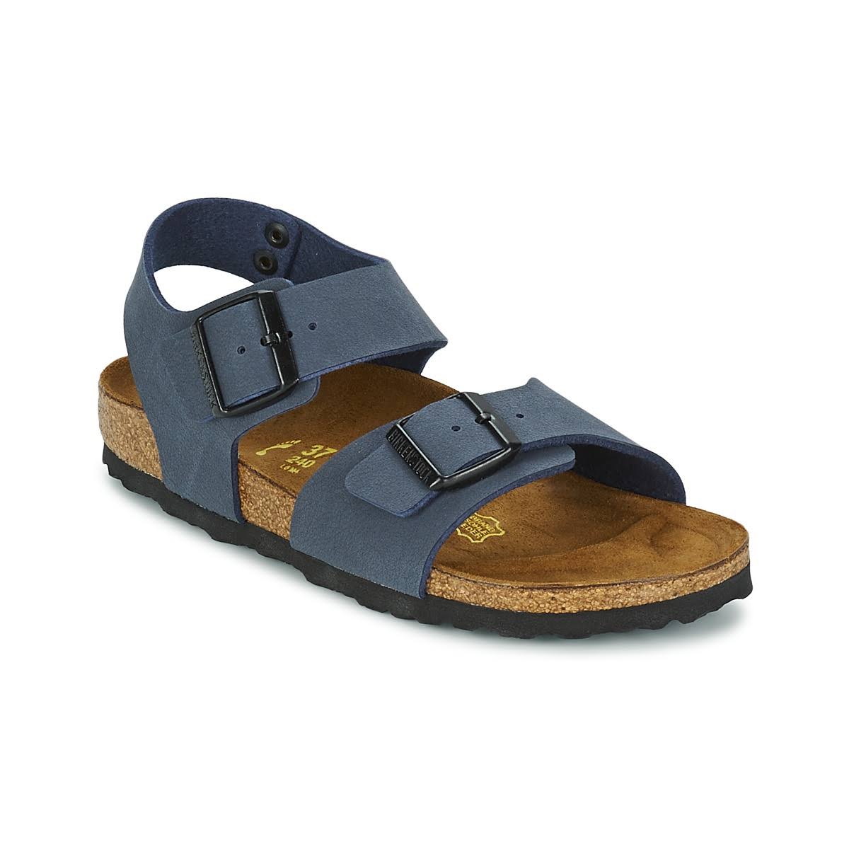 Birkenstock Navy New York Sandals