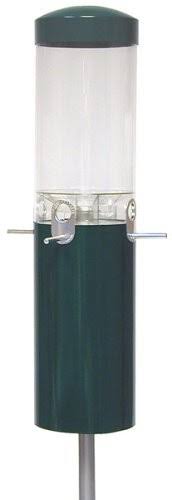 Birds Choice Classic Bird Feeder with Squirrel Baffle and Pole