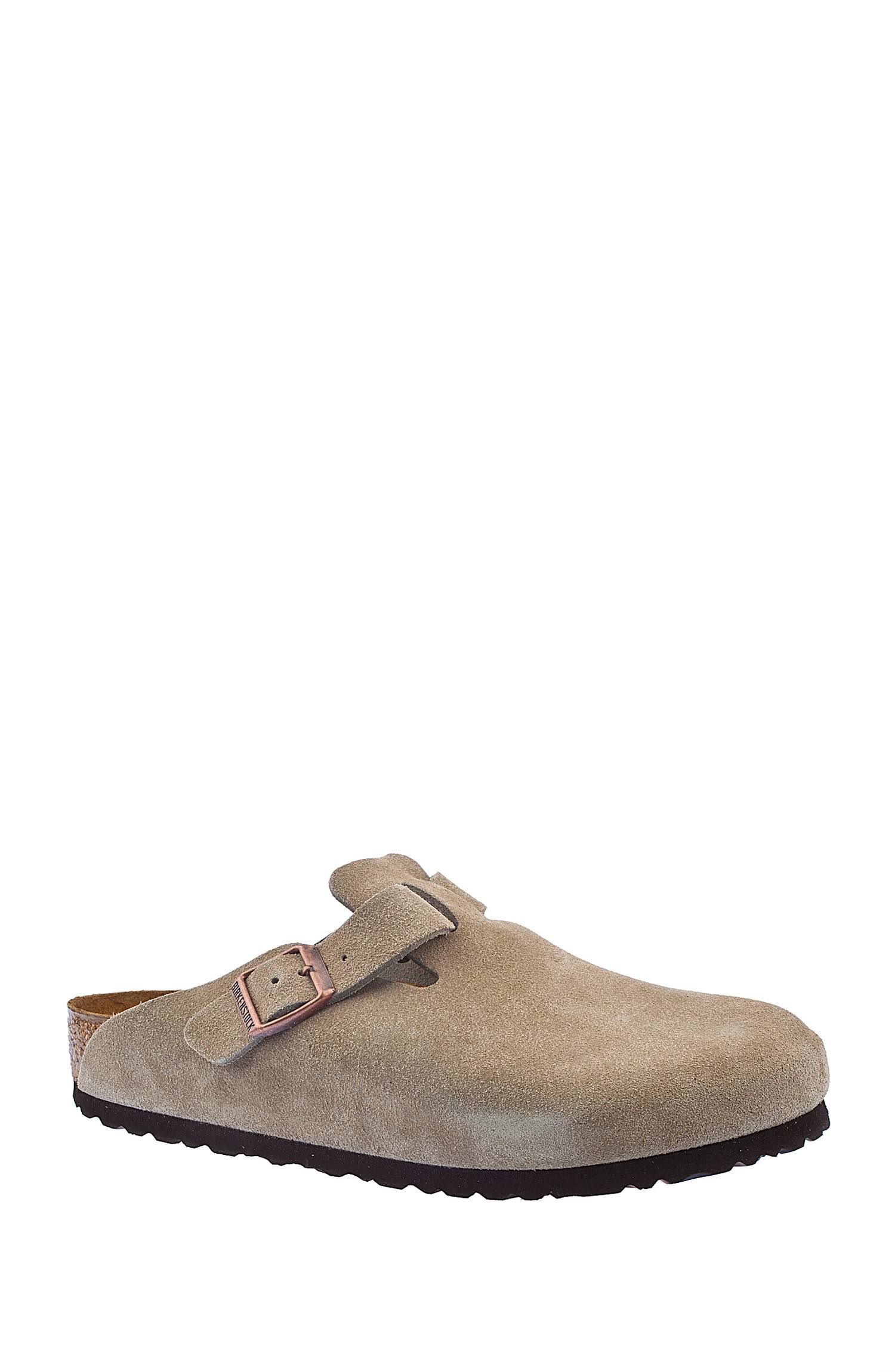 Birkenstock Boston Clog - 38 - Taupe Suede