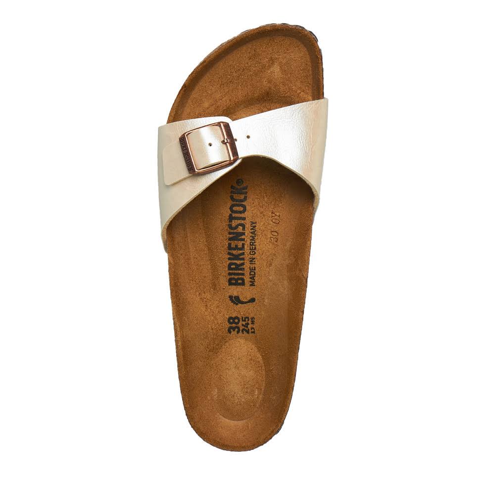 Birkenstock Women's Madrid Sandals Graceful Pearl White