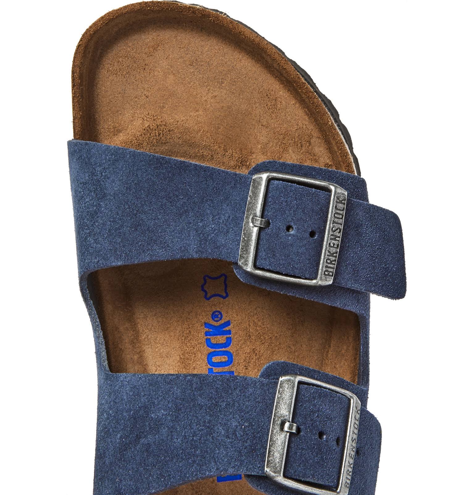 Birkenstock Arizona Suede Sandals Blue