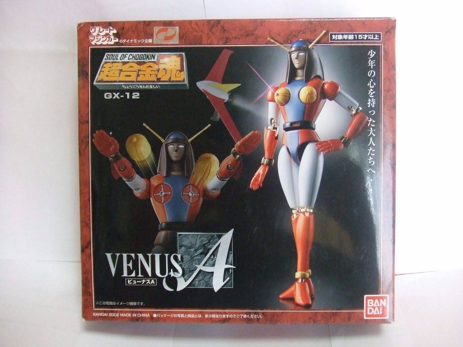 New Soul of Chogokin GX-12 Venus A Action Figure Great Mazinger Bandai F S