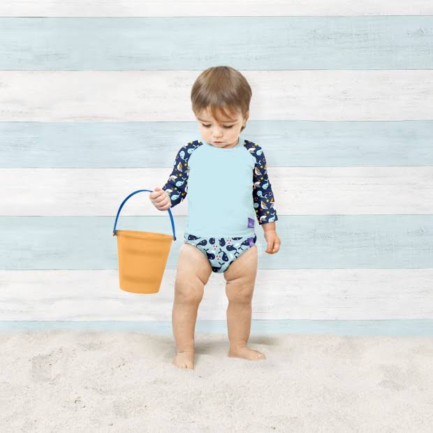 Bambino Mio Swim Diaper, Cool Citrus / Medium (6 - 12 Months)