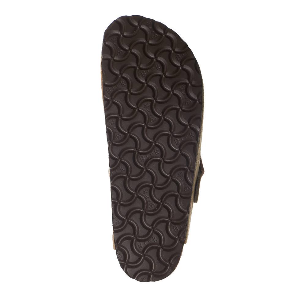 Birkenstock Boston Suede Leather Taupe Clogs