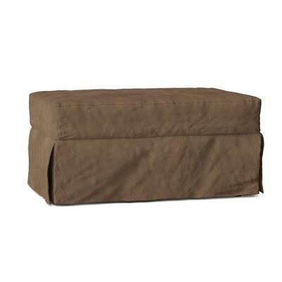 Birch Lane Fairchild 44x22 Rectangle Standard Ottoman Body Fabric: Tina Coffee