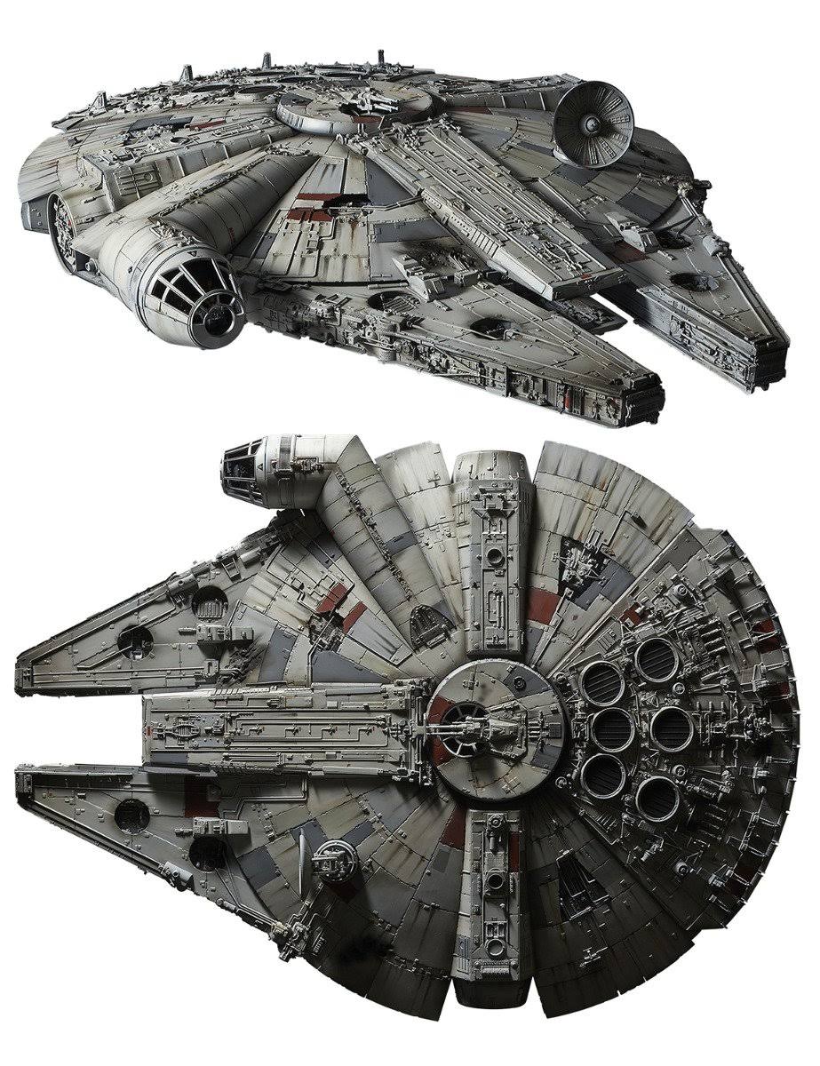 Millennium Falcon (Standard Ed.) 1/72 Perfect Grade Model Kit - Star Wars: A New Hope