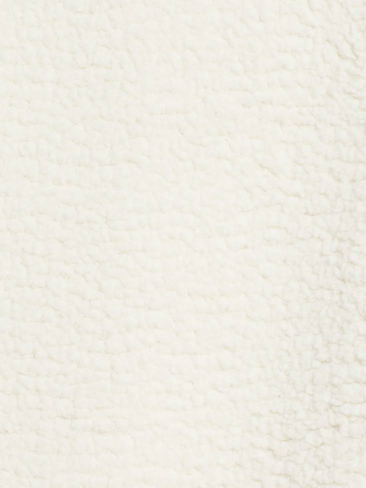 Banana Republic Women's Sherpa Fleece Crew-Neck Sweatshirt White Size XL