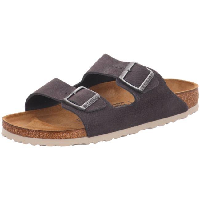 Birkenstock Arizona Steer Soft Grey Nubuck Leather Sandals Narrow EU 41 / Regular