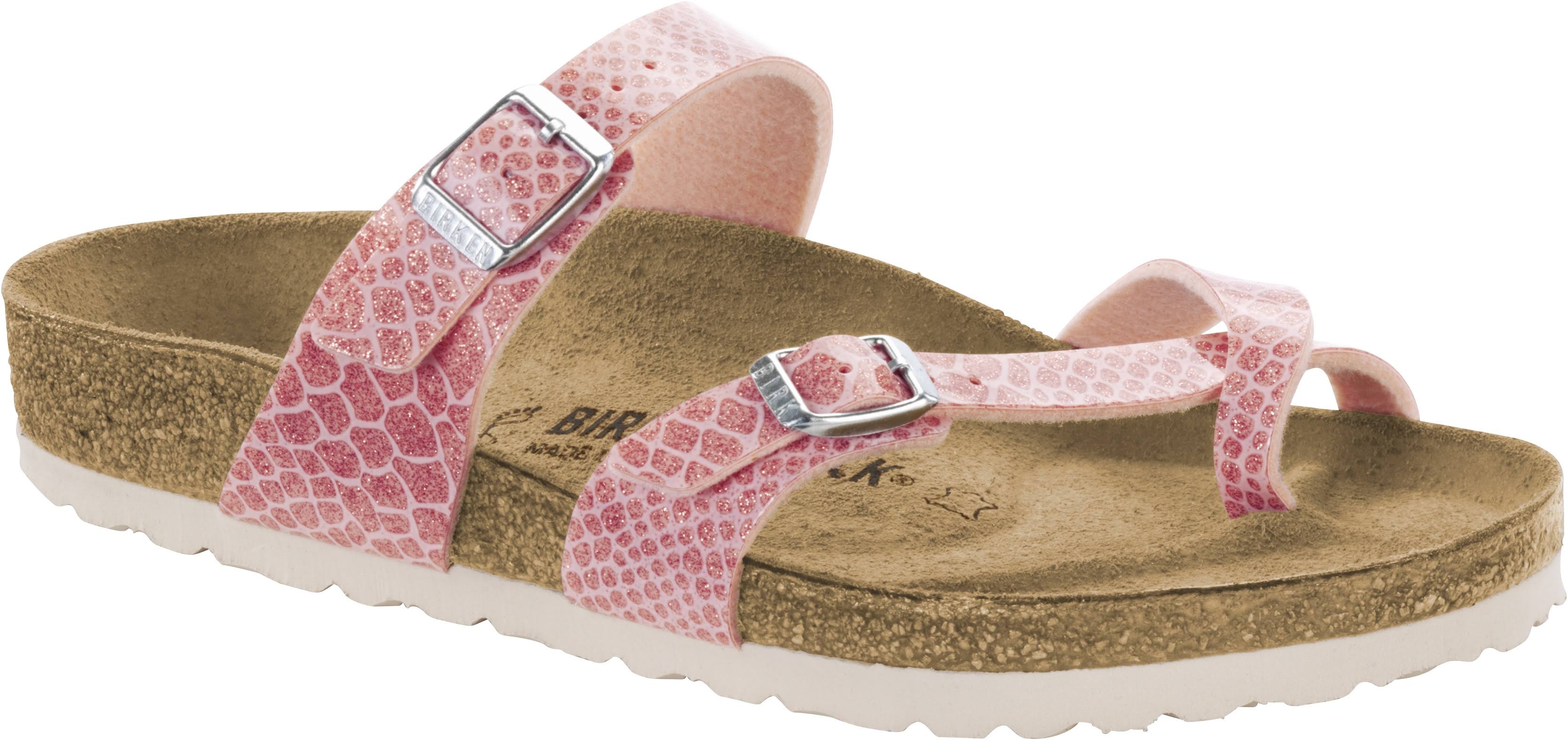 Birkenstock Mayari Birko-Flor Magic Snake Rose Size 5