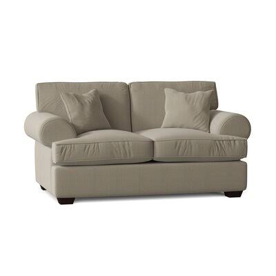 Workington 67x22 Recessed Arm Loveseat Birch Lane Body Fabric: Baet Fawn