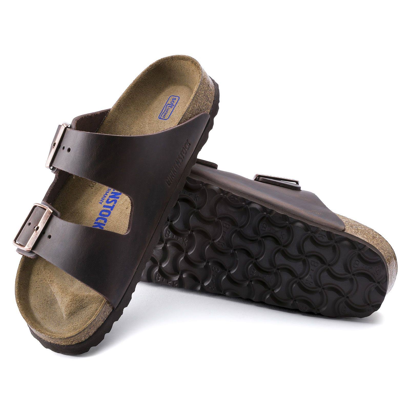 Birkenstock Arizona Soft Footbed (41 Blue Oiled Leather)