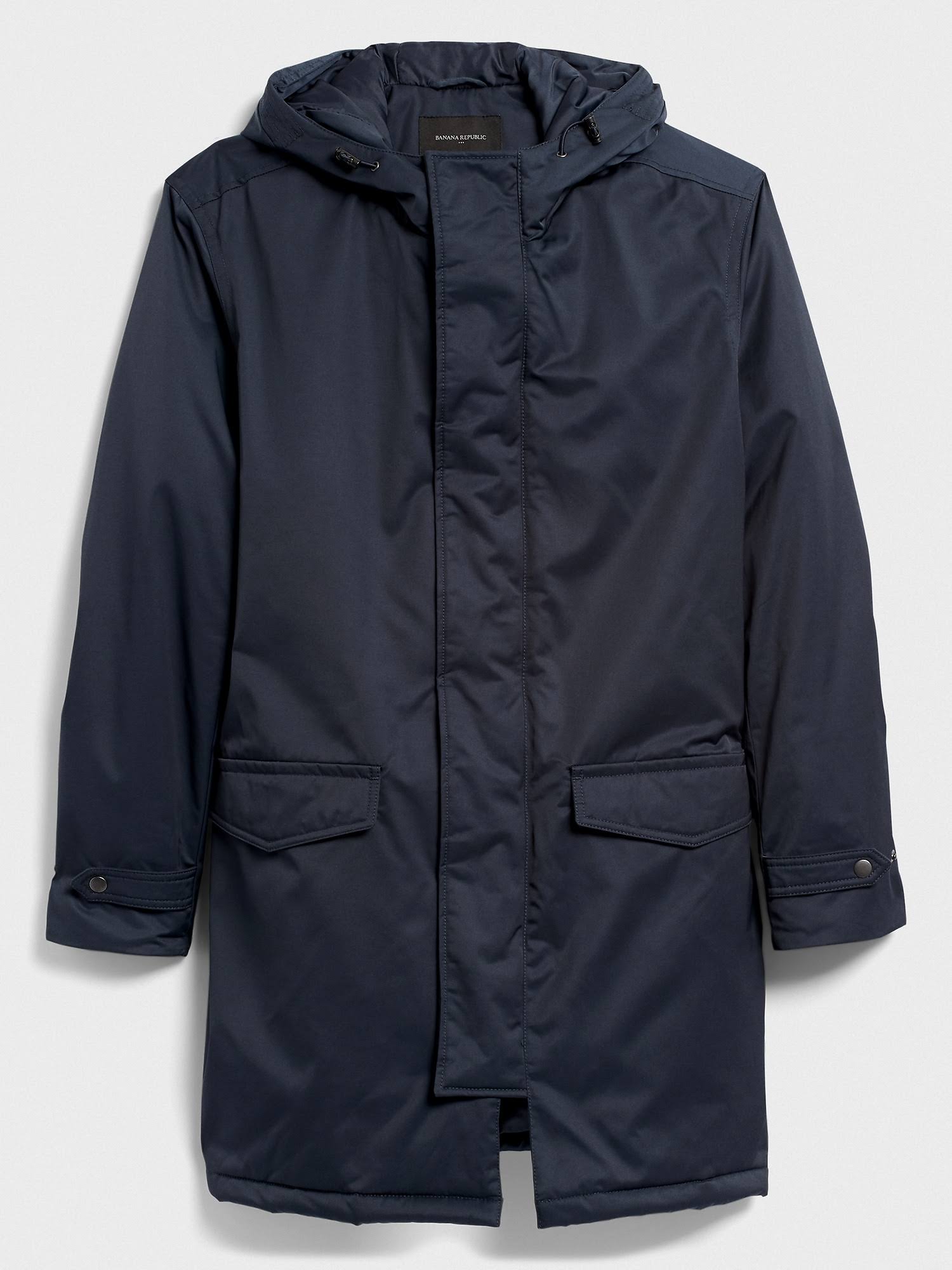 Banana Republic Factory Men's Stadium Jacket Indigo Spire Regular Size S
