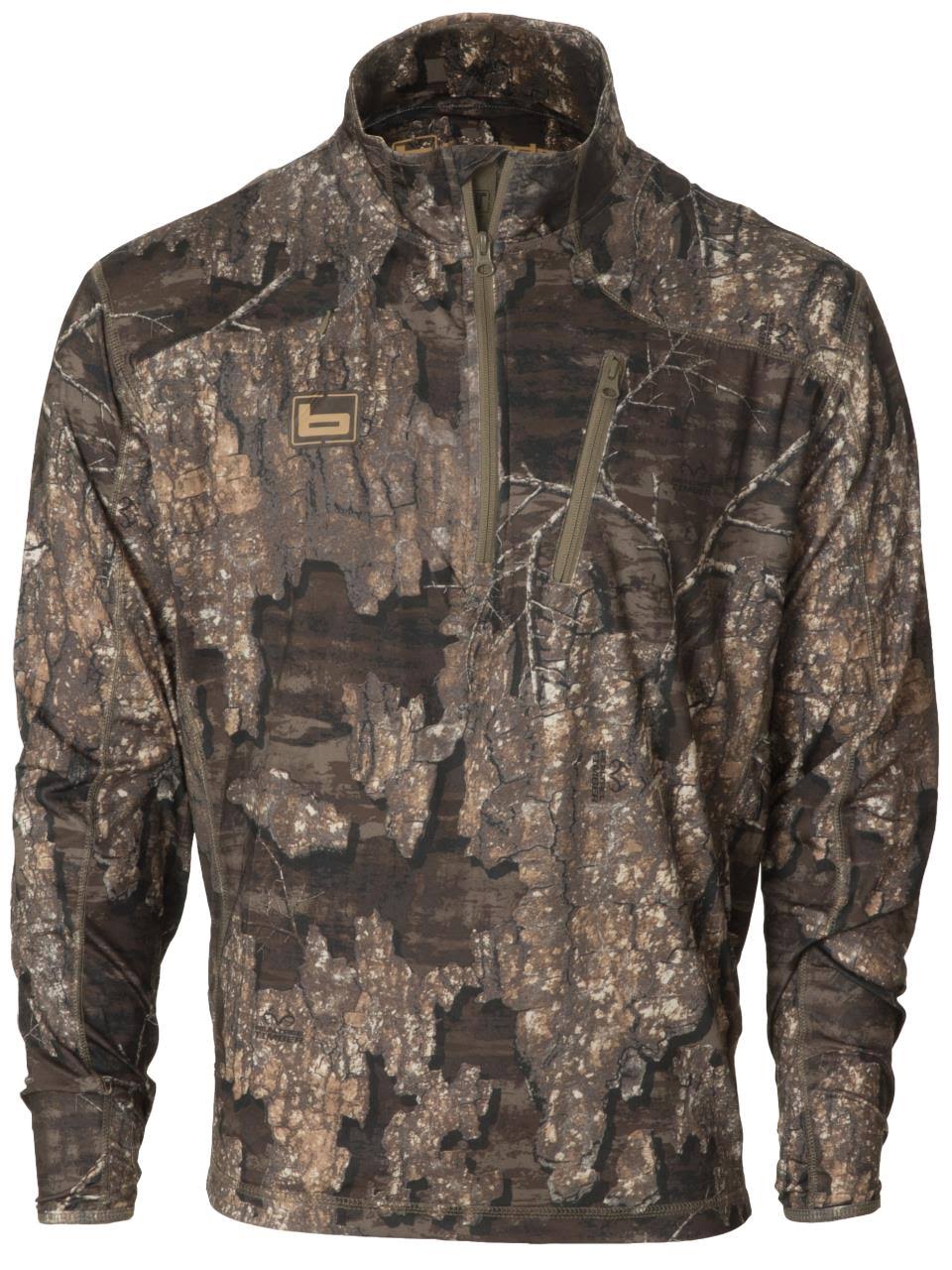 Banded Tech Stalker 1/4 Zip Pullover Timber / XL