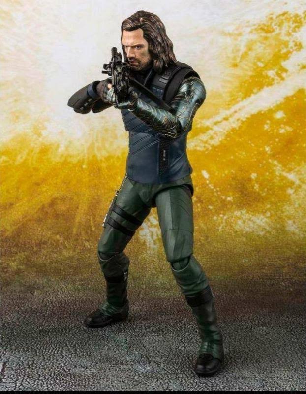 Avengers Infinity War: Bucky & Tamashii Effect Impact S.H.Figuarts