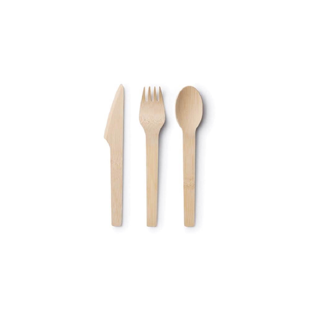 Bambu Veneerware Organic Bamboo Knives, 6.5x22 - 250 count