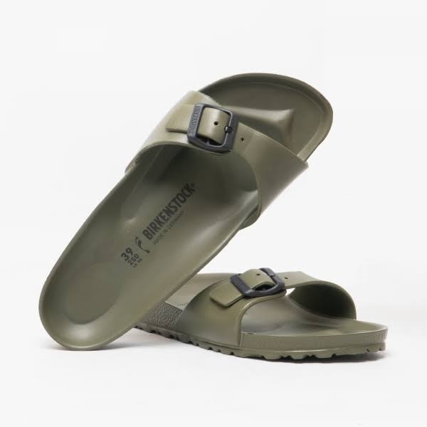 Birkenstock Madrid Eva Khaki One-Strap Sandals