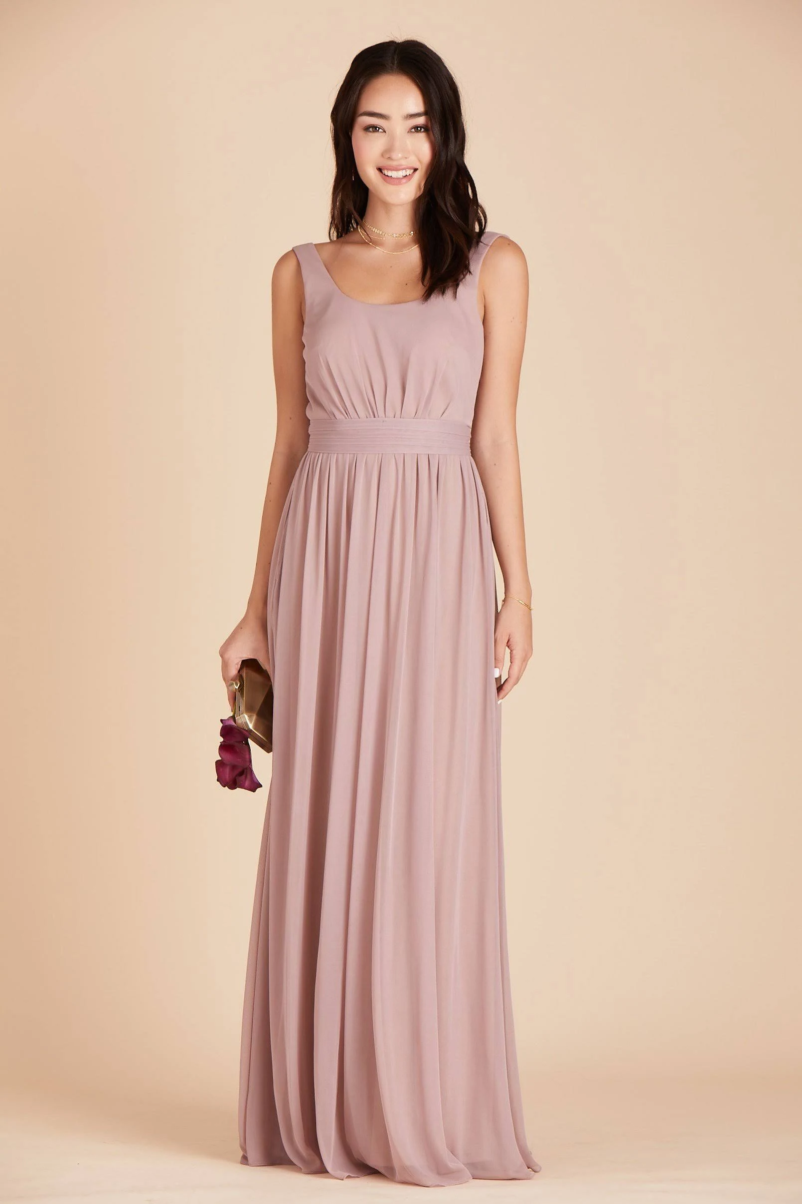 Birdy Grey Jan Bridesmaid Dress in Mauve S / Mauve