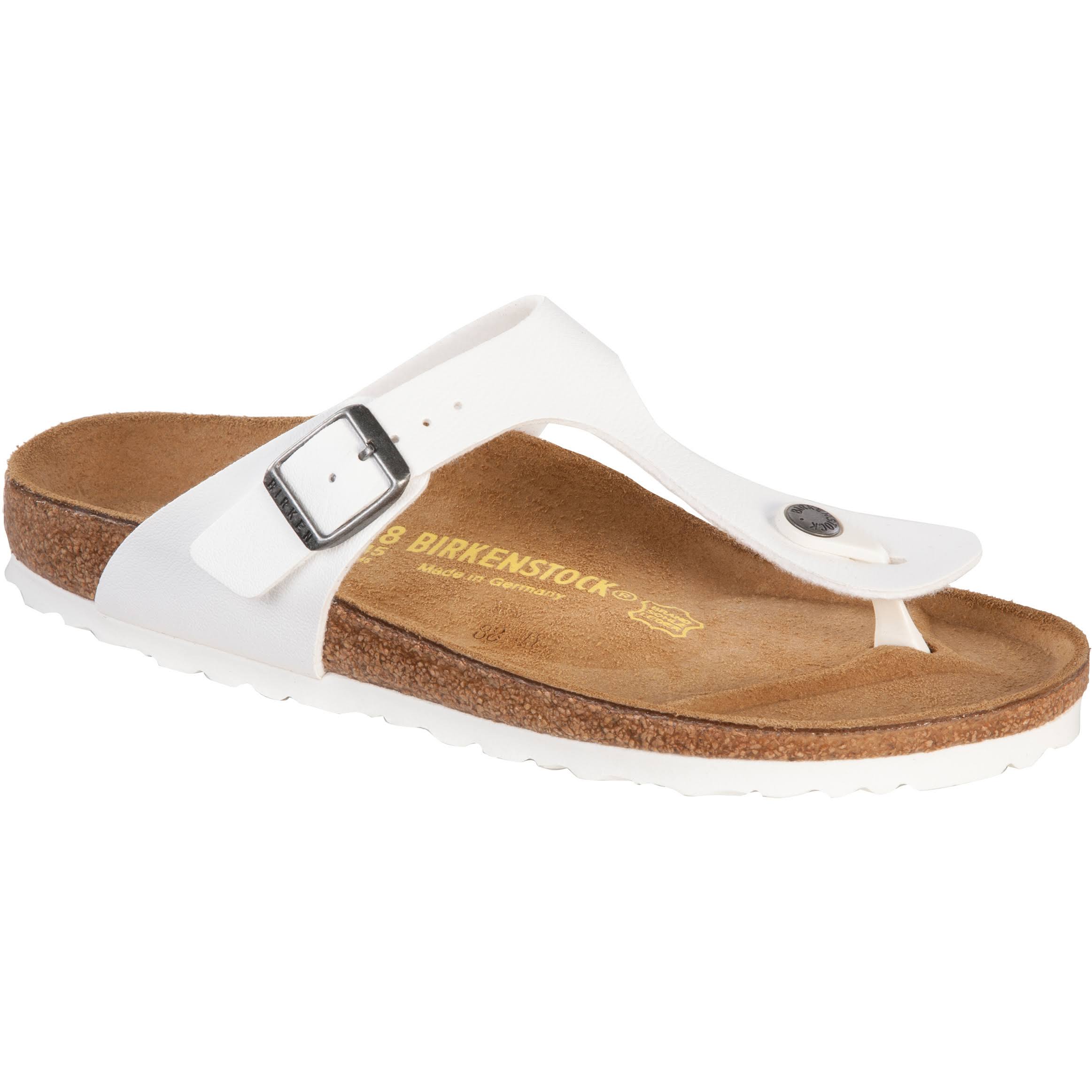 Birkenstock Women's Gizeh White Birko-Flor