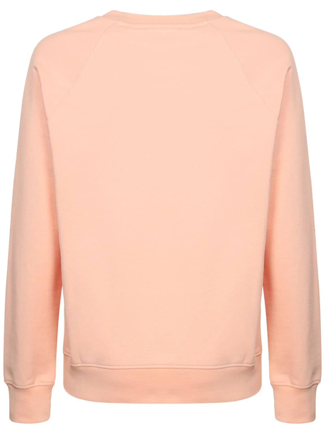 Balmain | Men Logo Print Cotton Jersey Sweatshirt Orange XL
