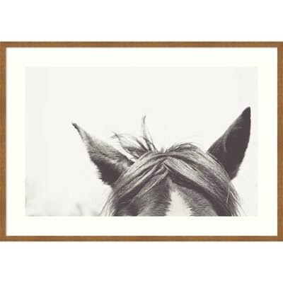 Listen by EMI and Mark Franzen - Picture Frame Photograph Print on Paper Birch Lane Frame Color: Blonde, Size: 29x22 H x 41x22 W