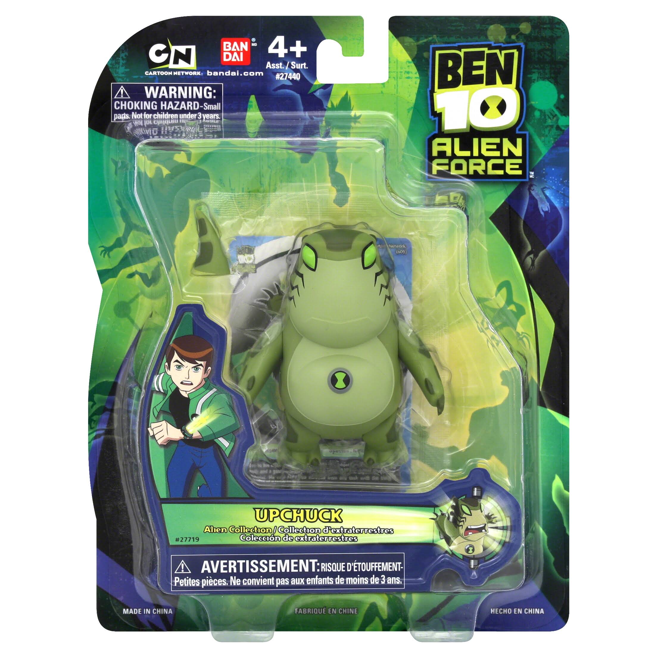 Bandai Ben 10 Alien Force Alien Collection, Upchuck